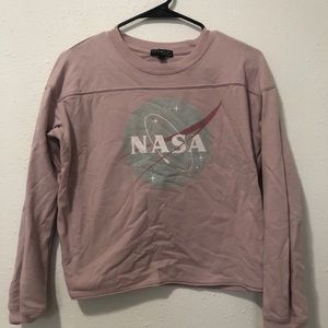 The cute pink NASA sweater